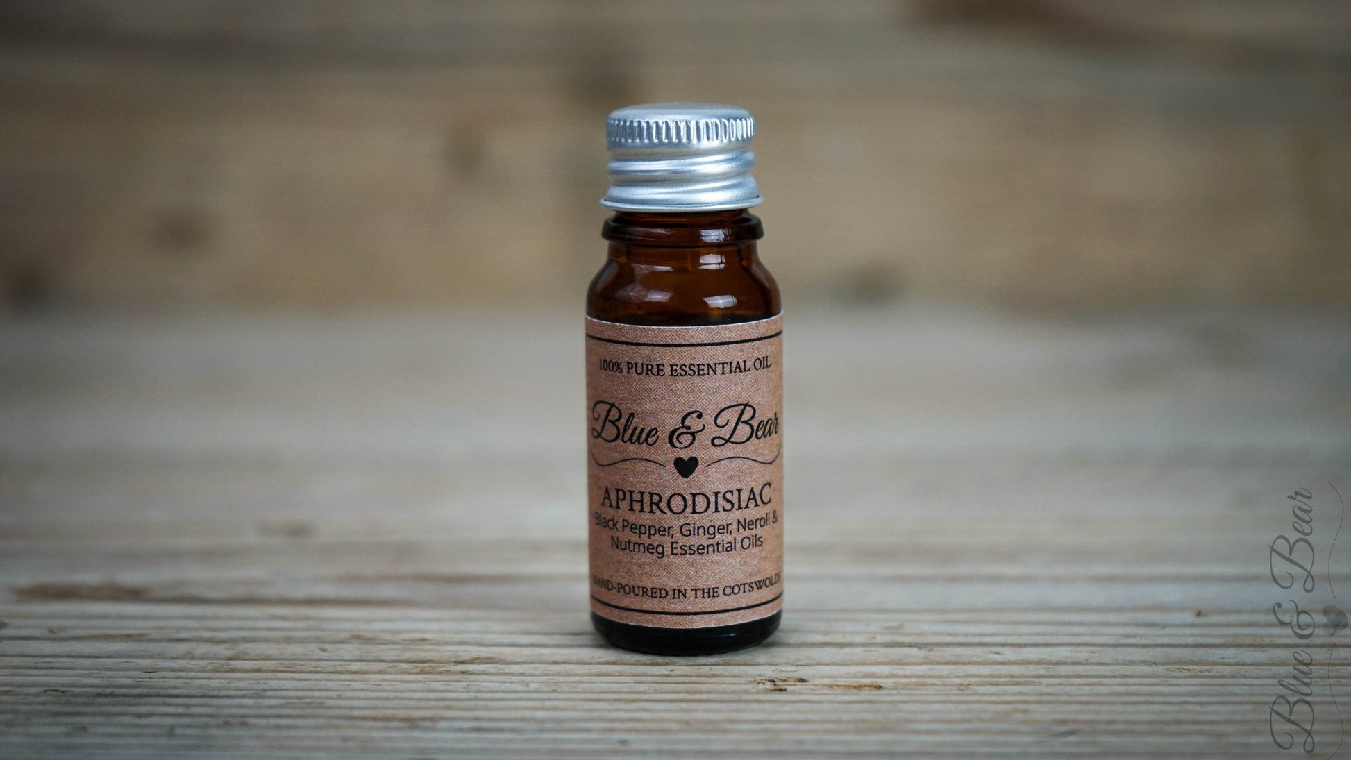 10g Dropper Bottle - Pure Essential Oil Blend APHRODISIAC - Pepper, Neroli, Ginger, and Nutmeg - intoxicating and sensual