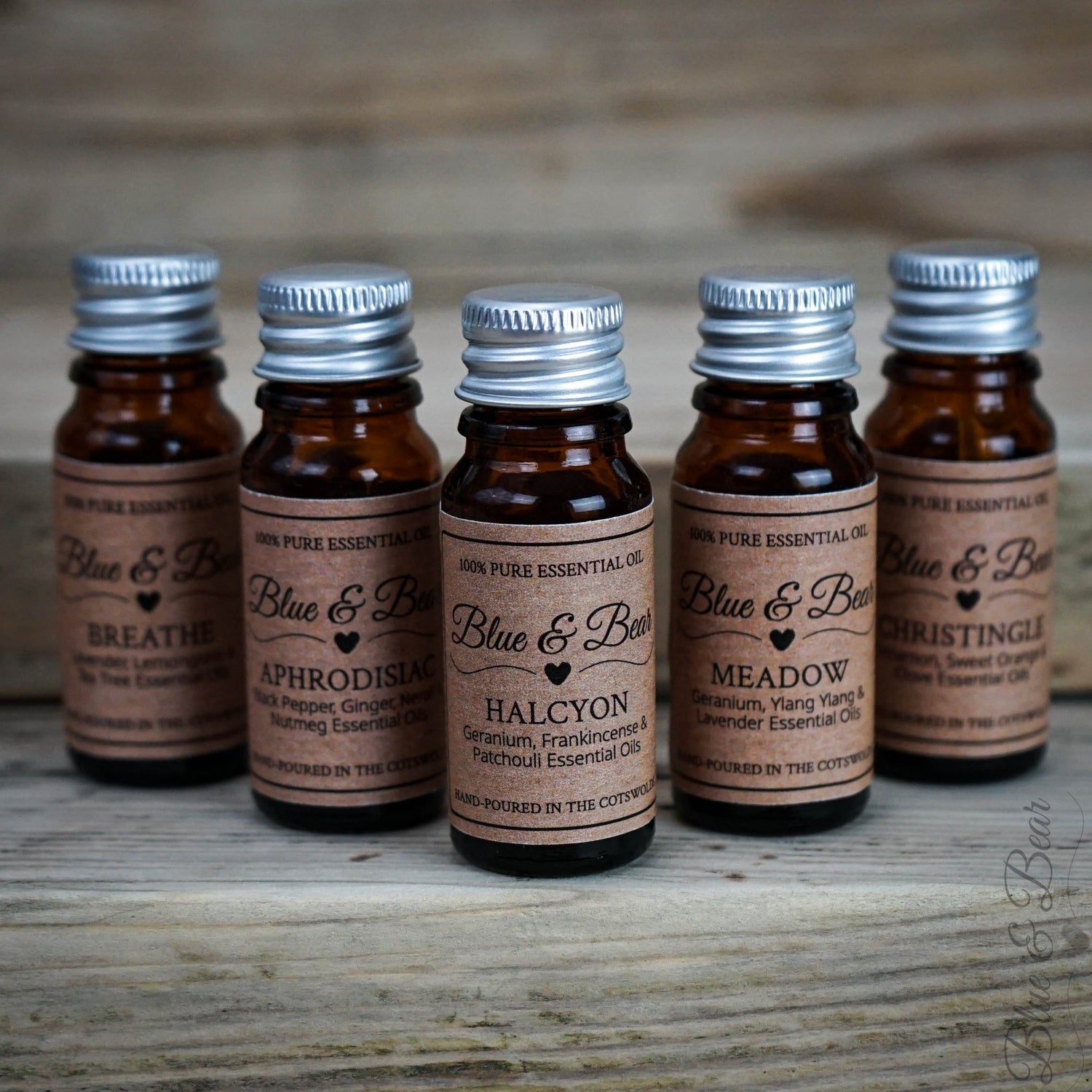 Pure Essential Oil Blends - Blue & Bear